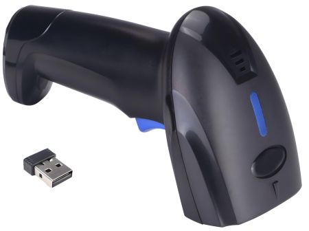 SUNTEK 2D Bluetooth+Wireless Barcode Scanner (ST1100DB) Blue